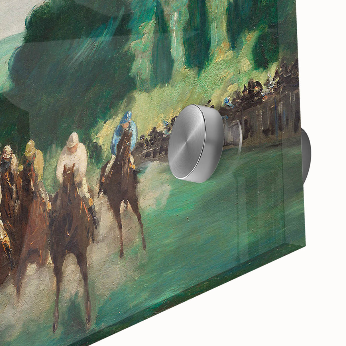 Impressionist Painting - The Races at Longchamp by Édouard Manet