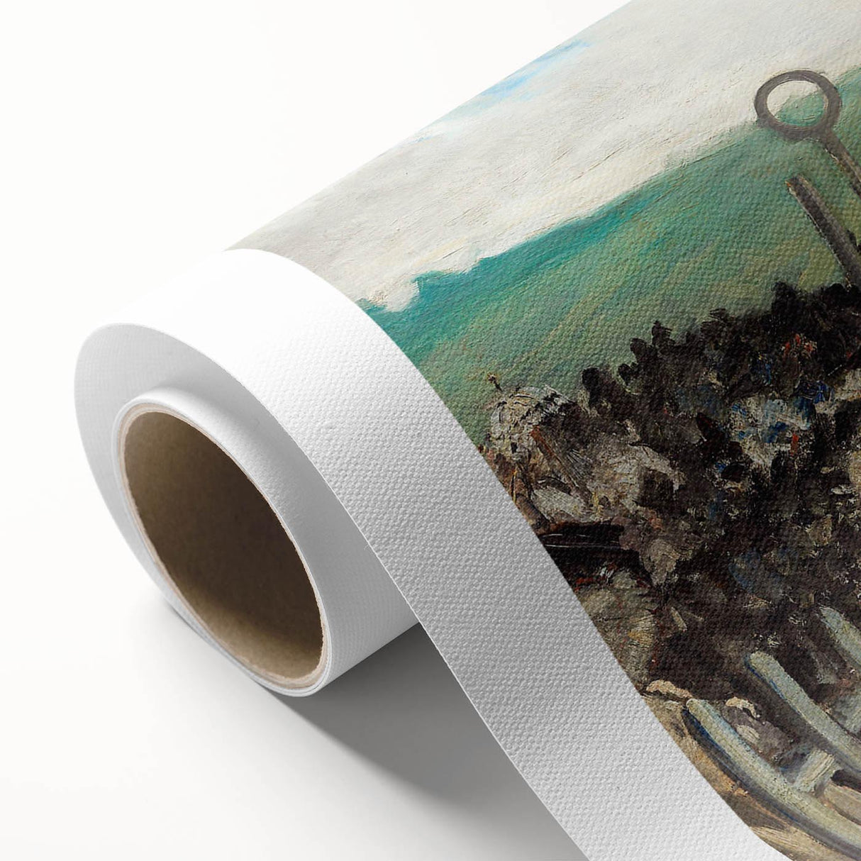 Impressionist Painting - The Races at Longchamp by Édouard Manet