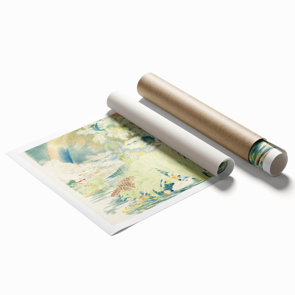 Impressionist Artwork - The Rainbow by Félix Bracquemond Print