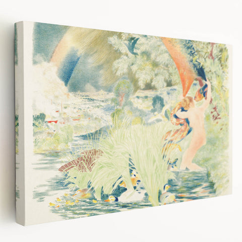 Impressionist Artwork - The Rainbow by Félix Bracquemond Print