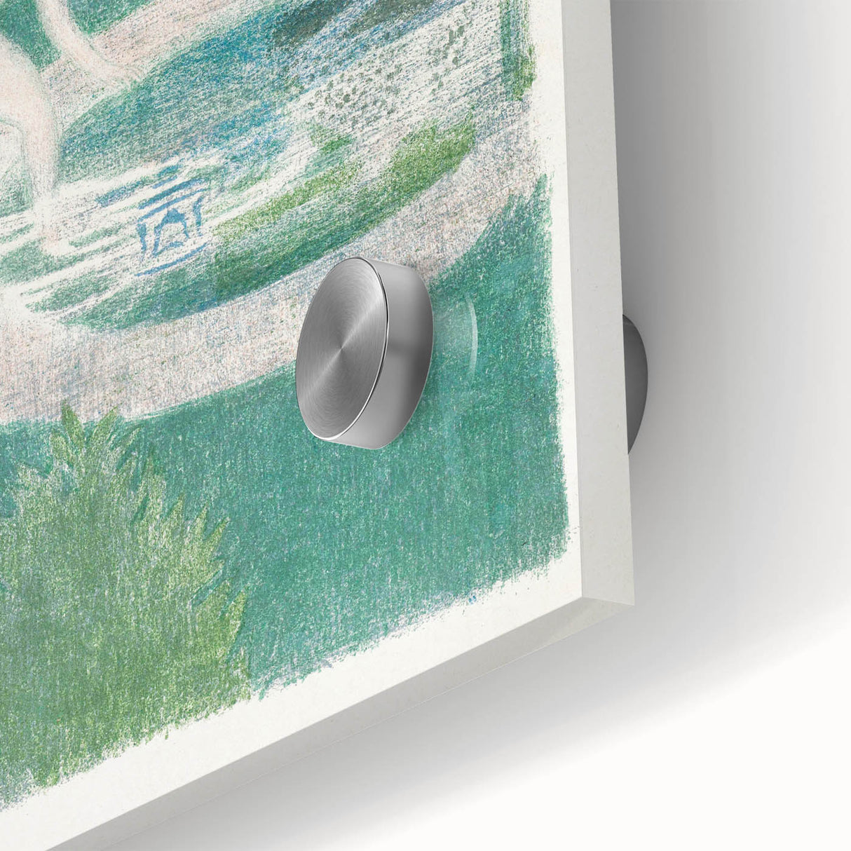 Impressionist Scene - Reflection in the Fountain by Maurice Denis