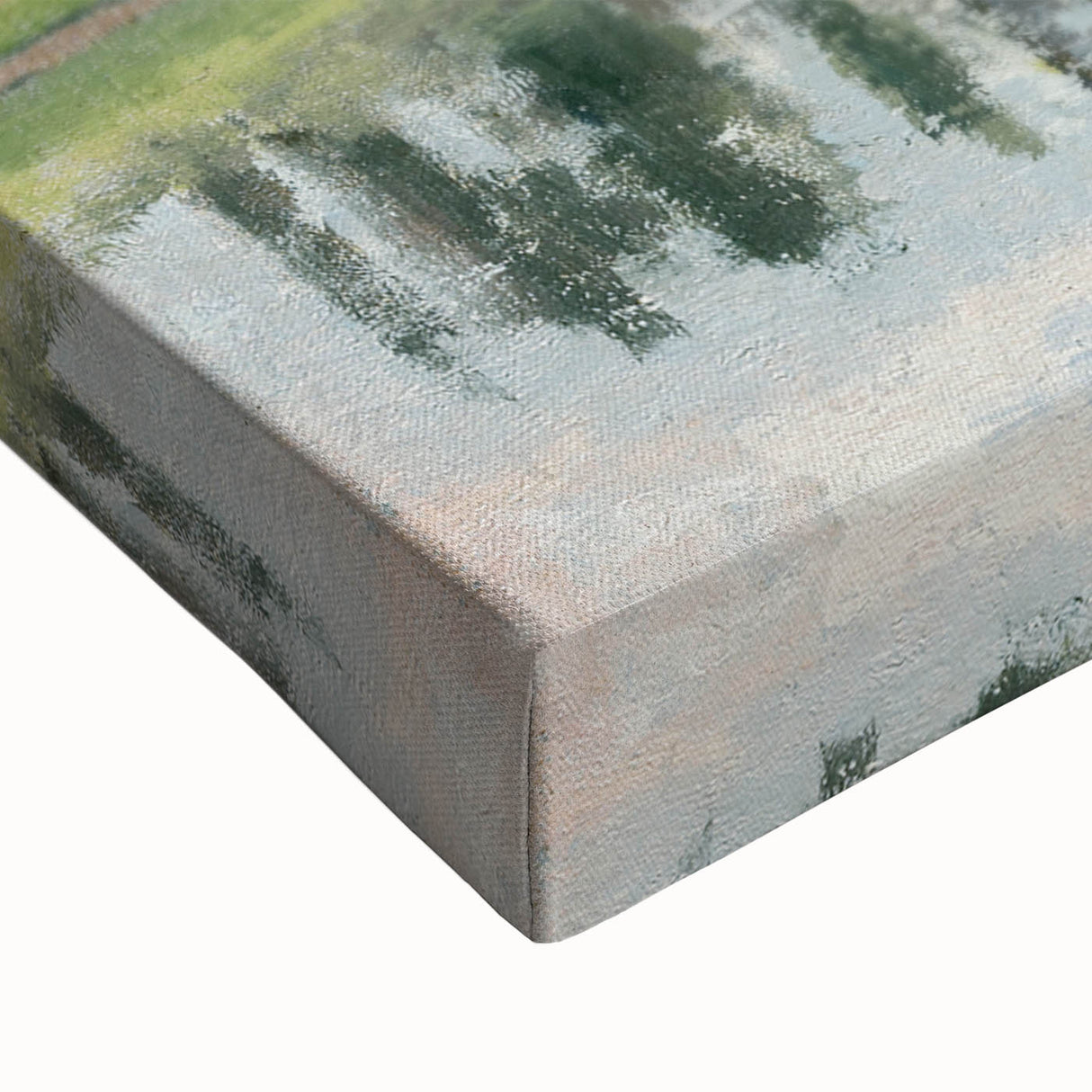 Impressionist Landscape - The River Oise by Camille Pissarro Print