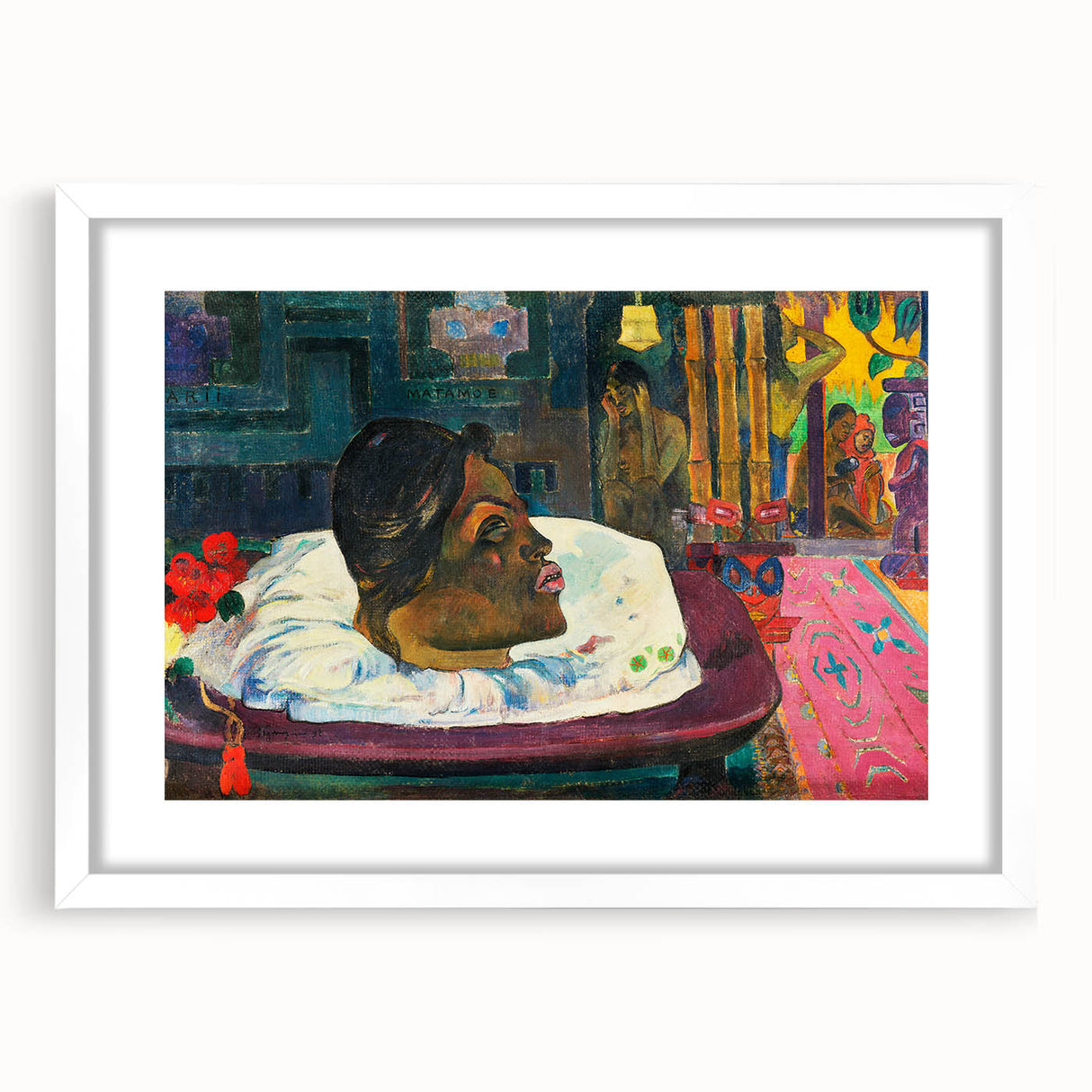 Impressionist Masterpiece - Arii Matamoe by Paul Gauguin Print