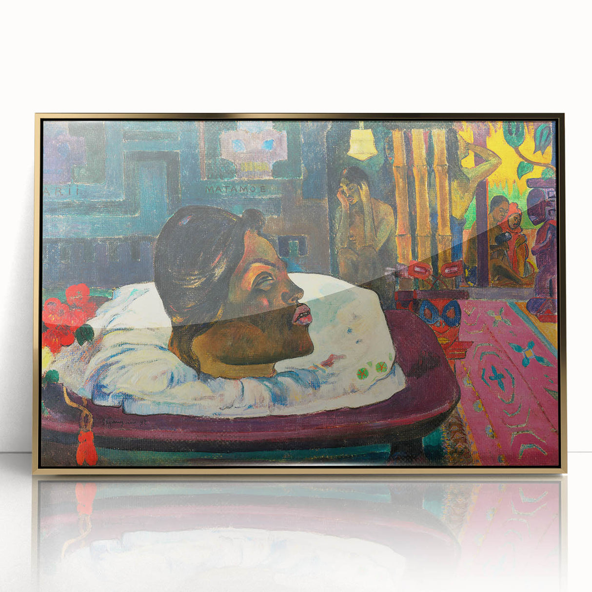 Impressionist Masterpiece - Arii Matamoe by Paul Gauguin Print
