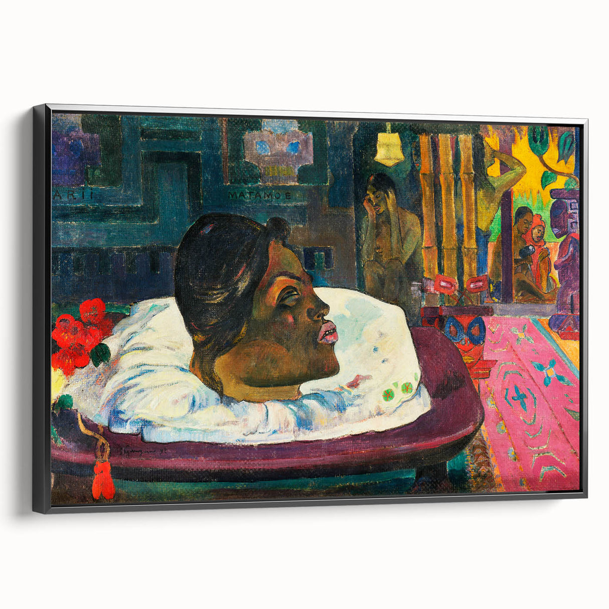 Impressionist Masterpiece - Arii Matamoe by Paul Gauguin Print