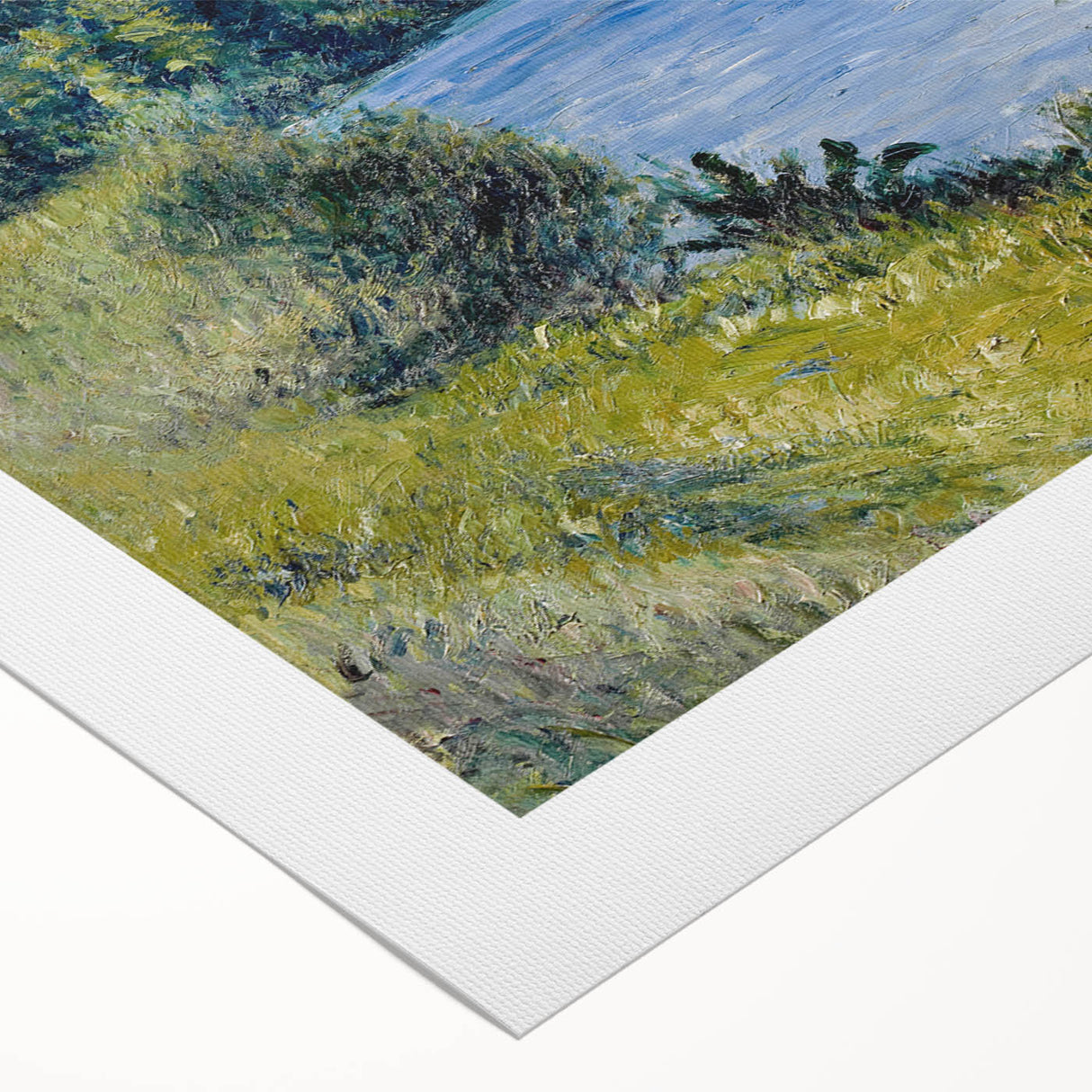 Impressionist Landscape - The Seine at Argenteuil by Caillebotte Print