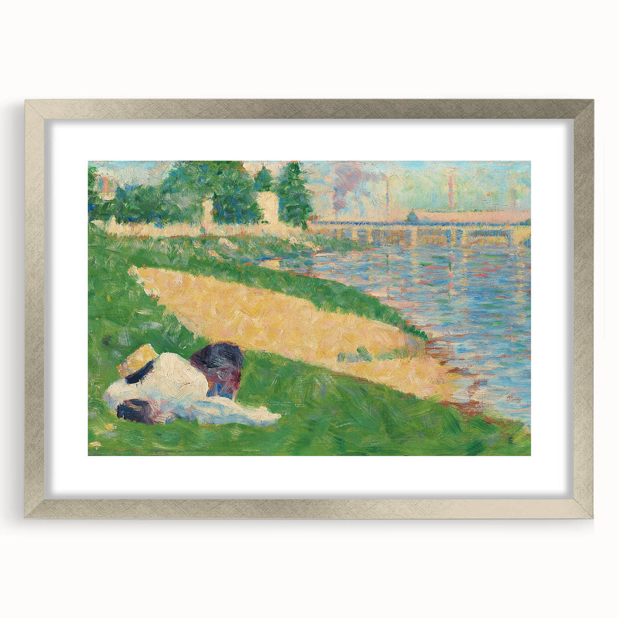 Impressionist Study - The Seine by Georges Seurat Print