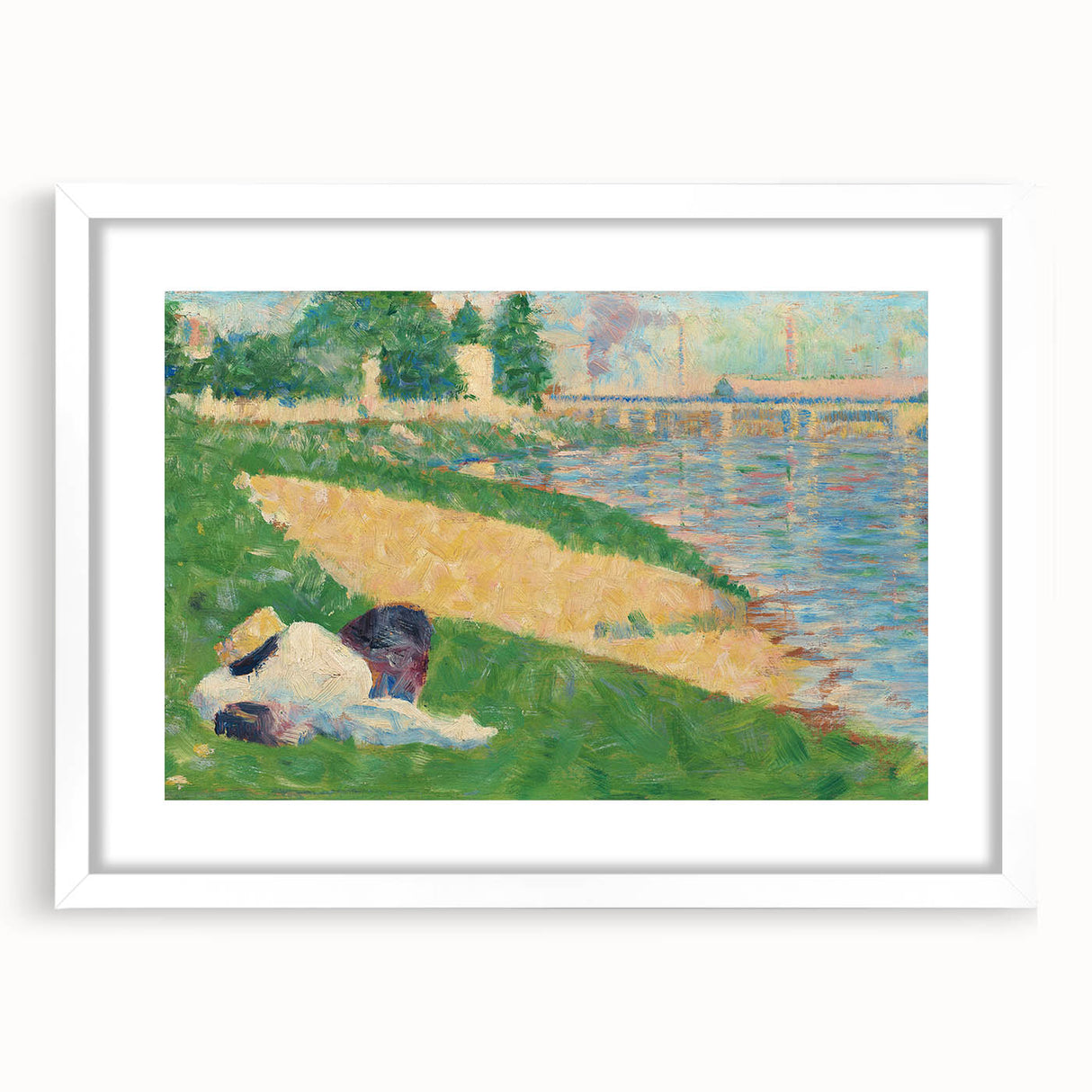 Impressionist Study - The Seine by Georges Seurat Print