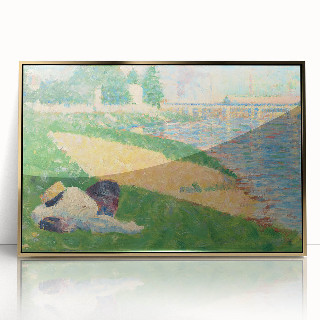 Impressionist Study - The Seine by Georges Seurat Print