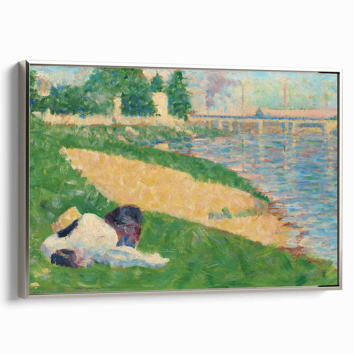 Impressionist Study - The Seine by Georges Seurat Print