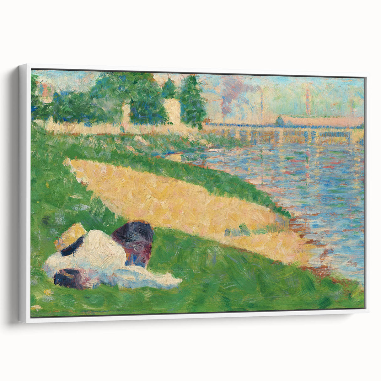 Impressionist Study - The Seine by Georges Seurat Print