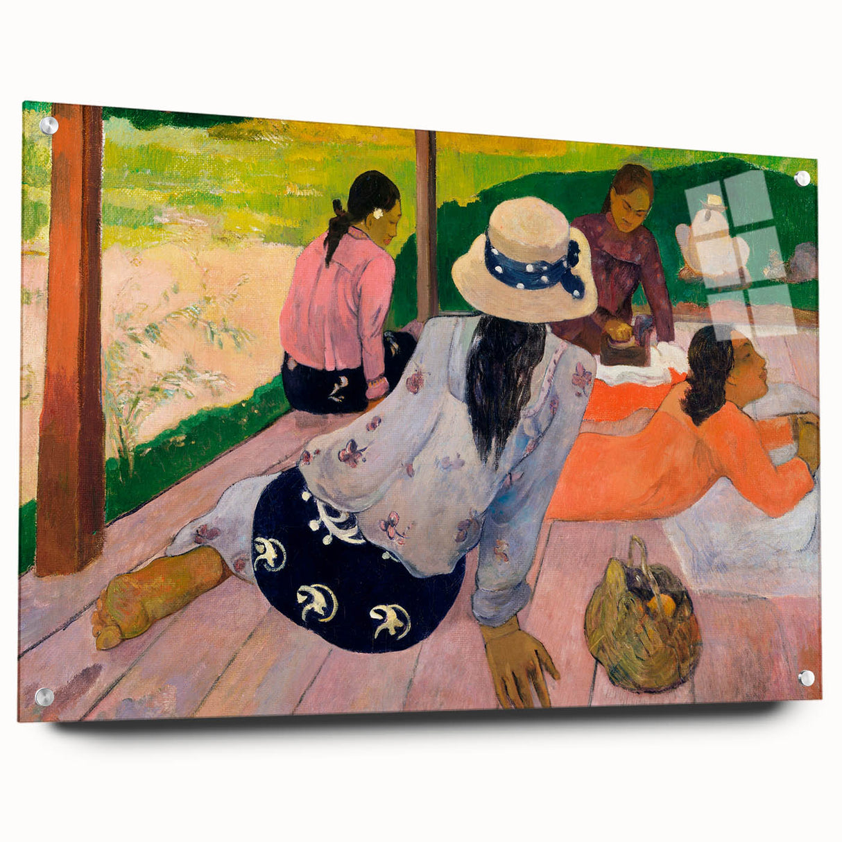 Impressionist Art - The Siesta by Paul Gauguin Print