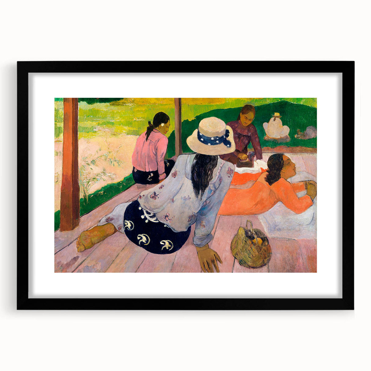 Impressionist Art - The Siesta by Paul Gauguin Print