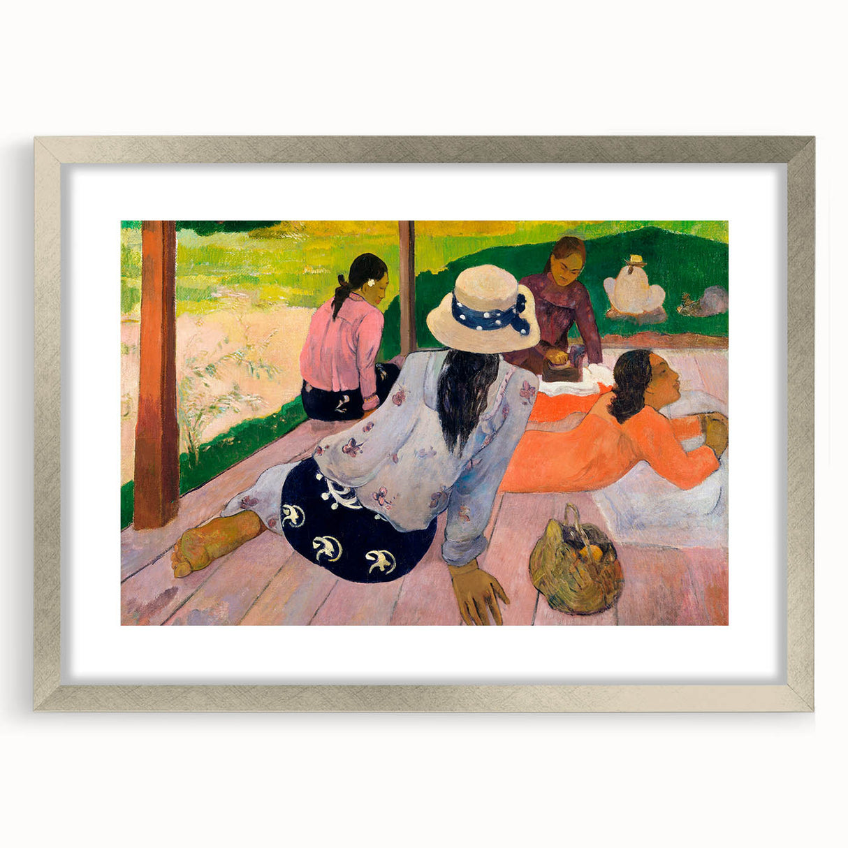 Impressionist Art - The Siesta by Paul Gauguin Print