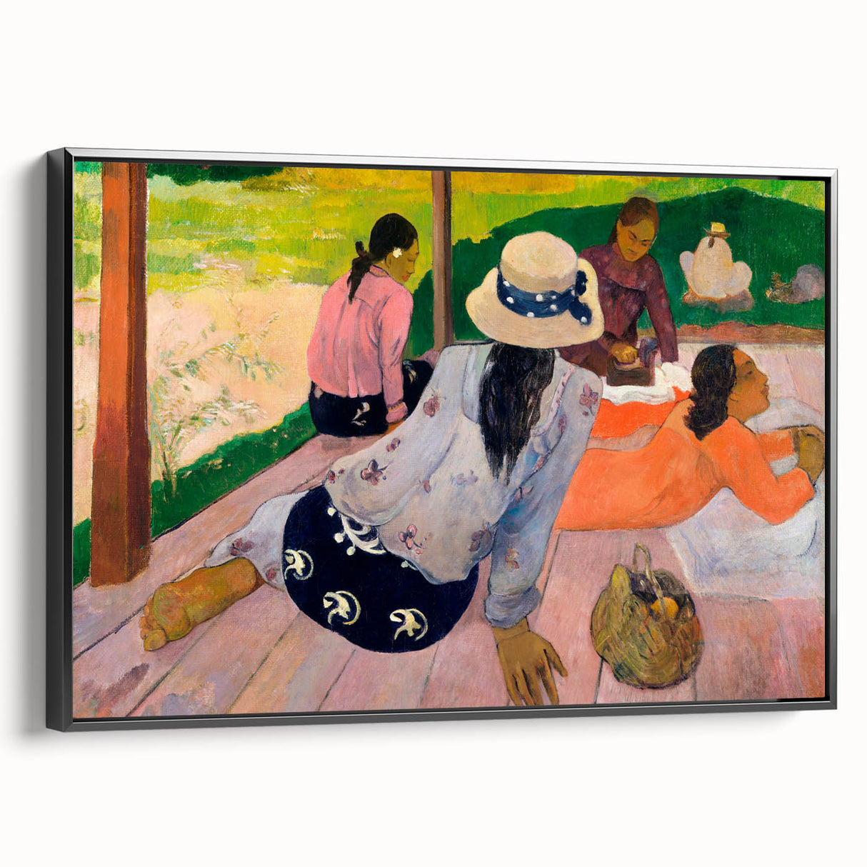 Impressionist Art - The Siesta by Paul Gauguin Print