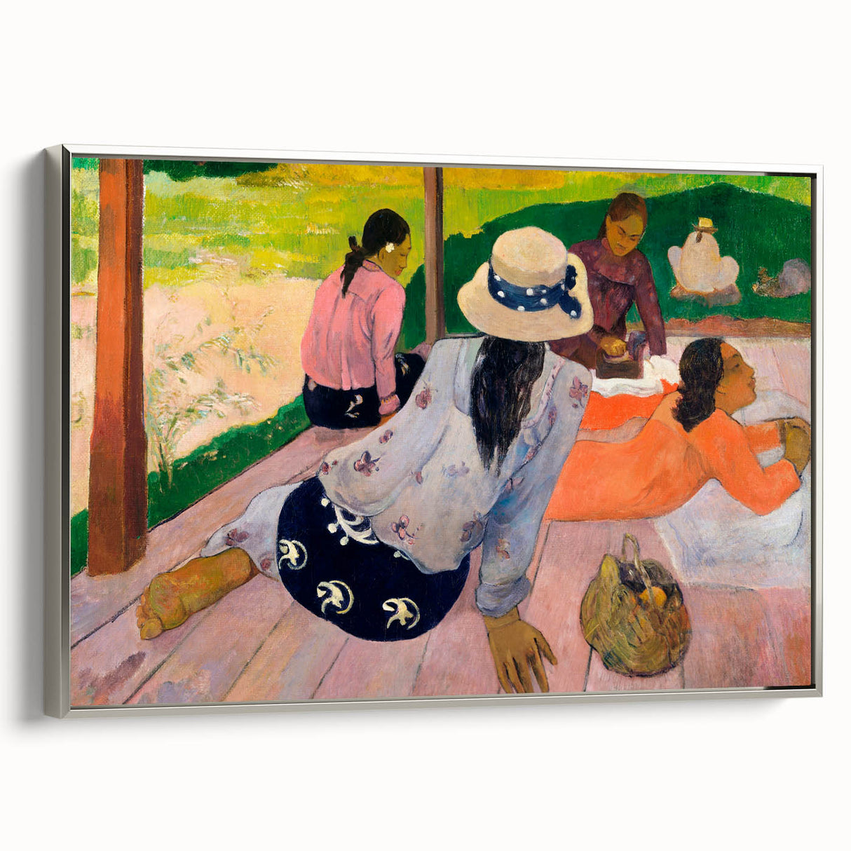 Impressionist Art - The Siesta by Paul Gauguin Print