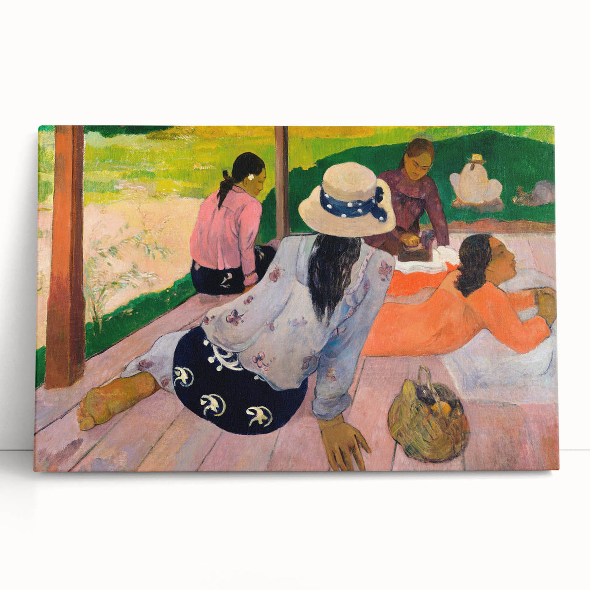 Impressionist Art - The Siesta by Paul Gauguin Print