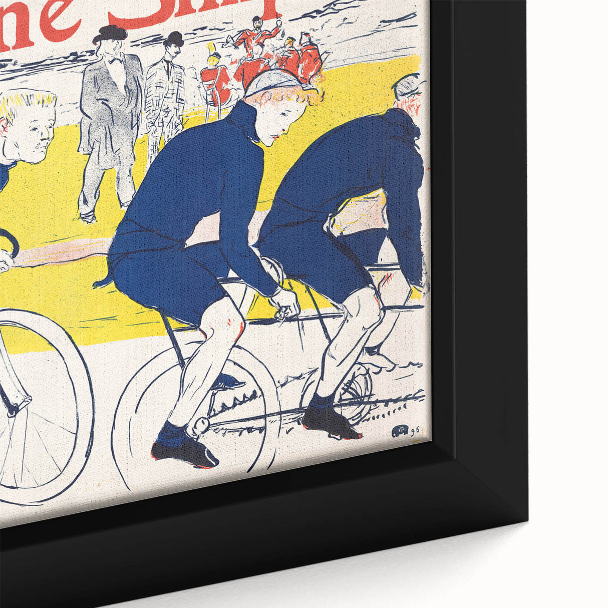 Vintage Cycling Poster - La Chaîne Simpson by Toulouse-Lautrec Print