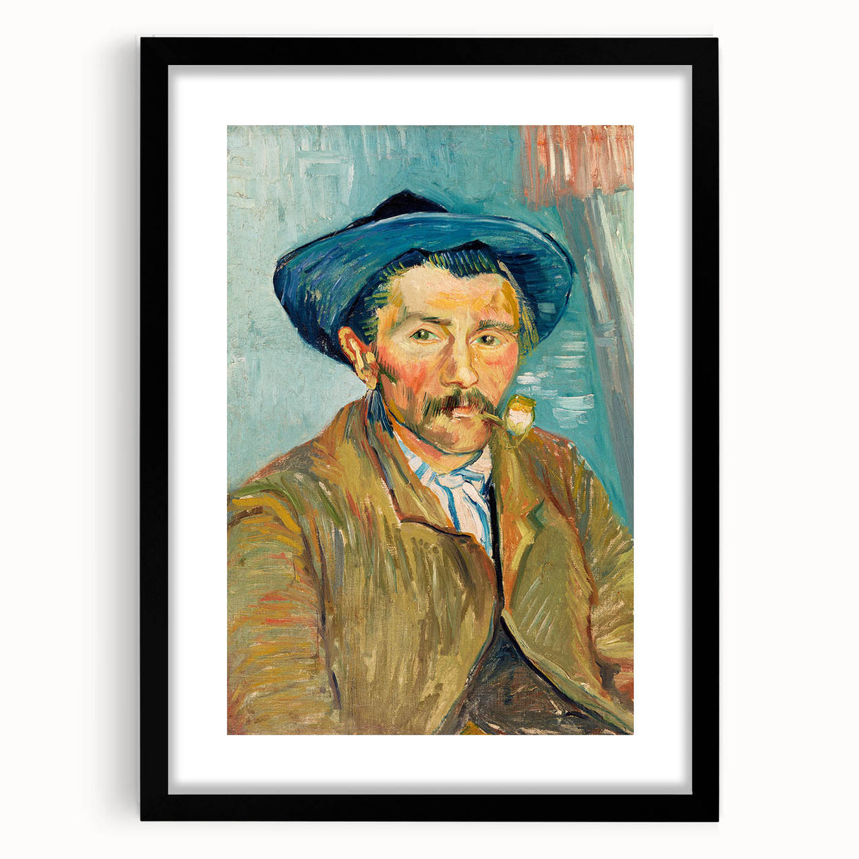 Impressionist Portrait - The Smoker (Le Fumeur) by Vincent van Gogh