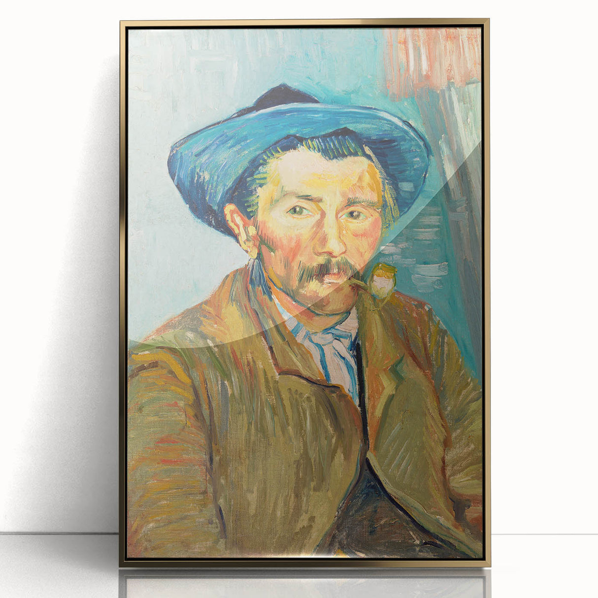 Impressionist Portrait - The Smoker (Le Fumeur) by Vincent van Gogh