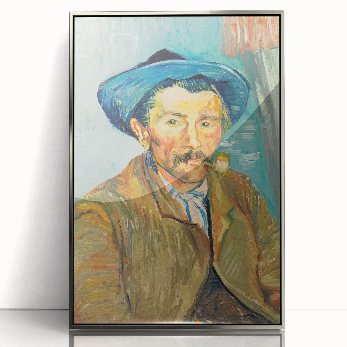 Impressionist Portrait - The Smoker (Le Fumeur) by Vincent van Gogh