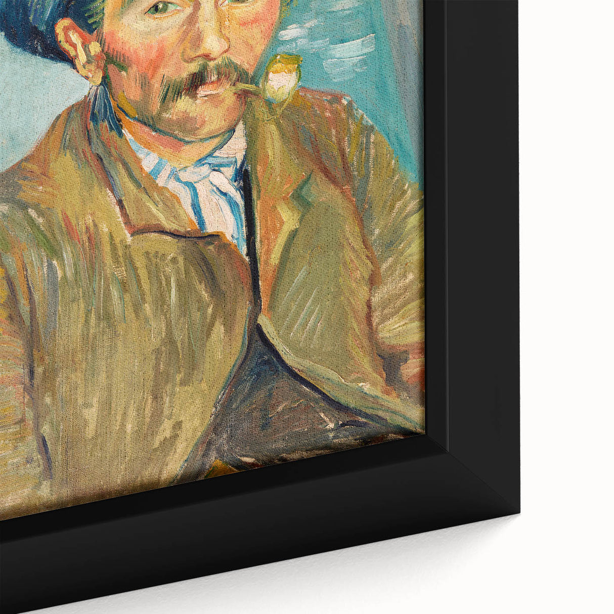 Impressionist Portrait - The Smoker (Le Fumeur) by Vincent van Gogh