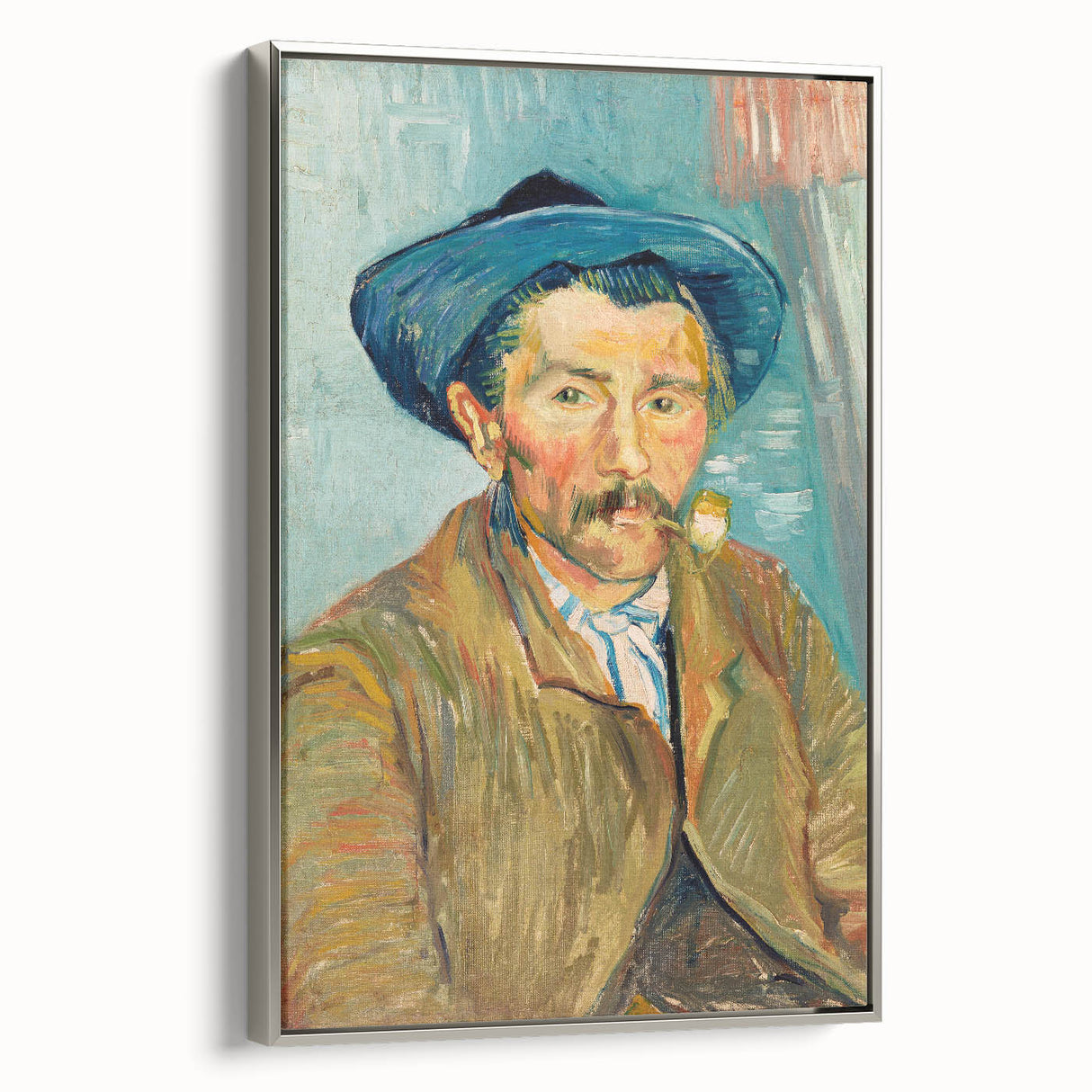 Impressionist Portrait - The Smoker (Le Fumeur) by Vincent van Gogh