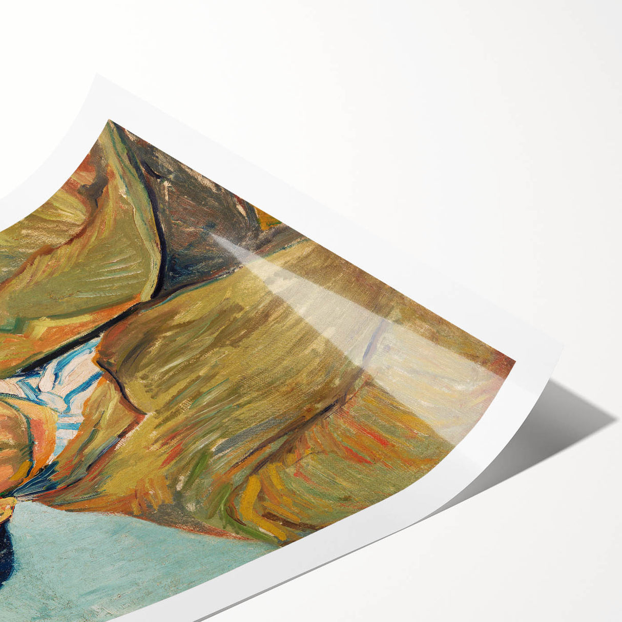 Impressionist Portrait - The Smoker (Le Fumeur) by Vincent van Gogh