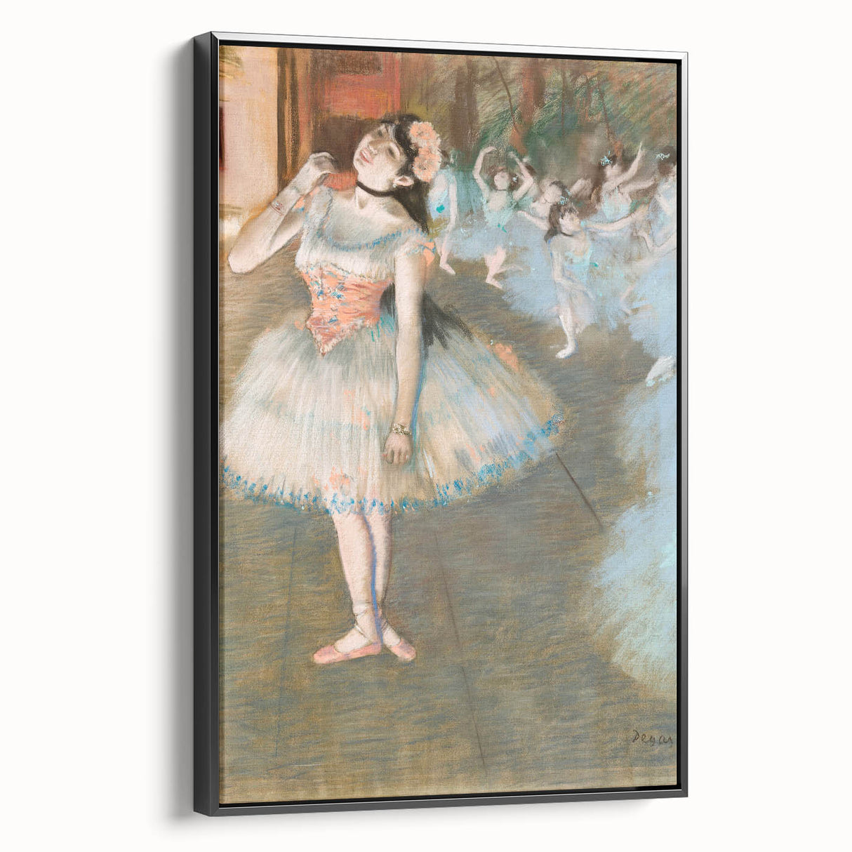 Impressionist Scene - The Star by Edgar Degas