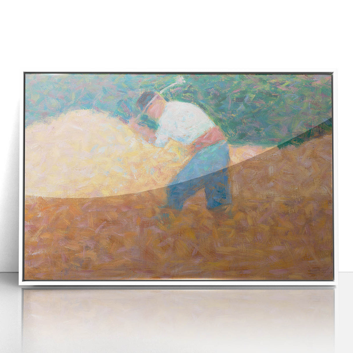 Impressionist Art - The Stone Breaker by Georges Seurat Print
