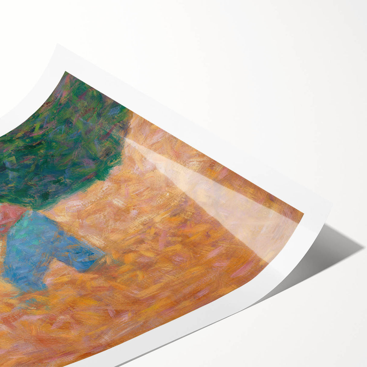 Impressionist Art - The Stone Breaker by Georges Seurat Print