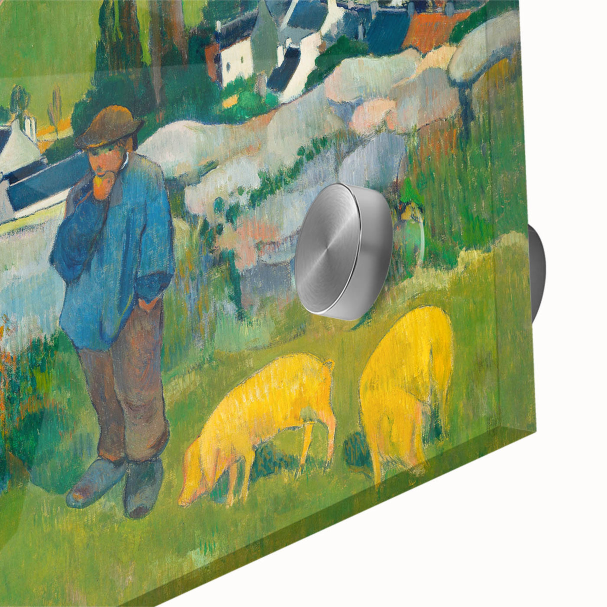 Impressionist Landscape - The Swineherd by Paul Gauguin Print