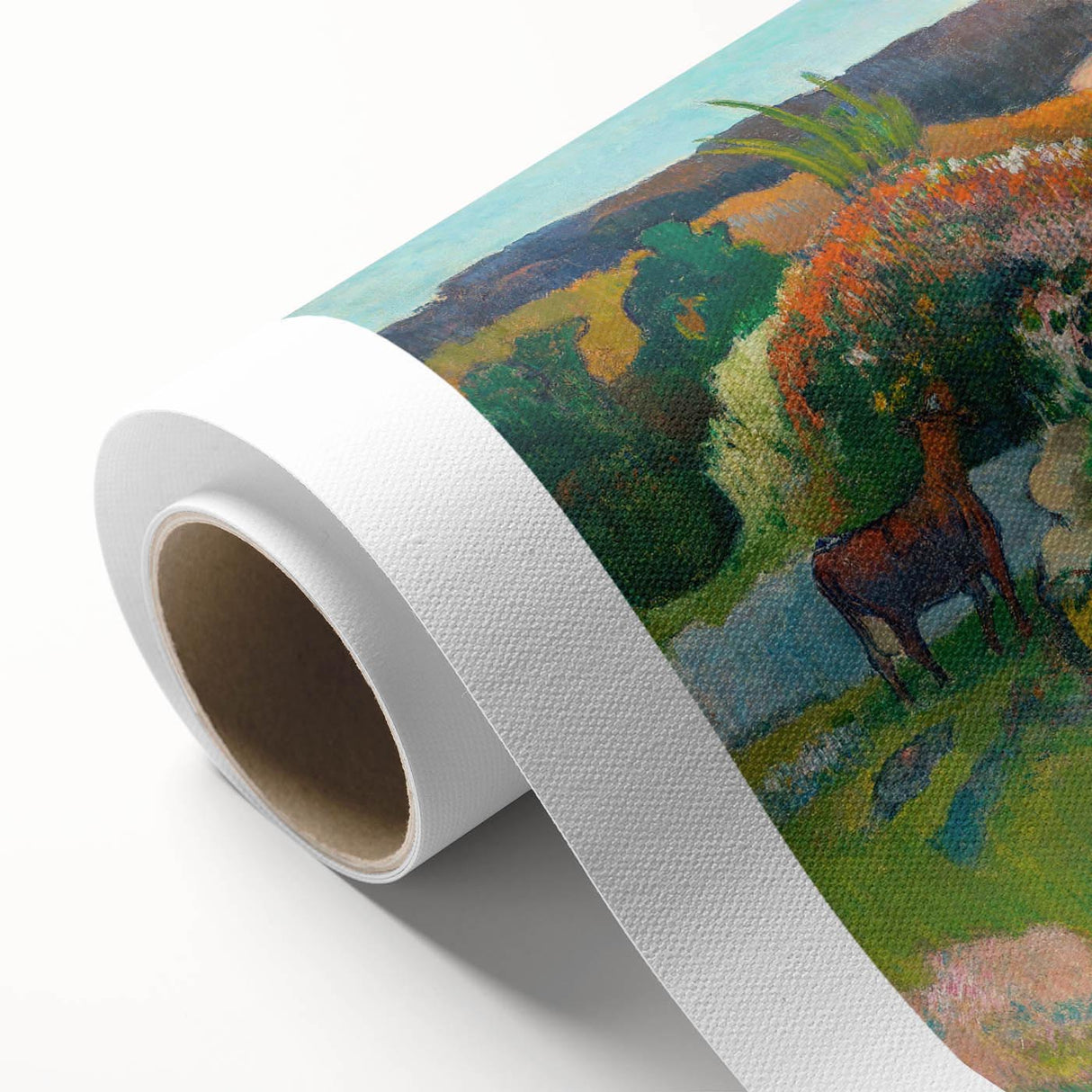 Impressionist Landscape - The Swineherd by Paul Gauguin Print