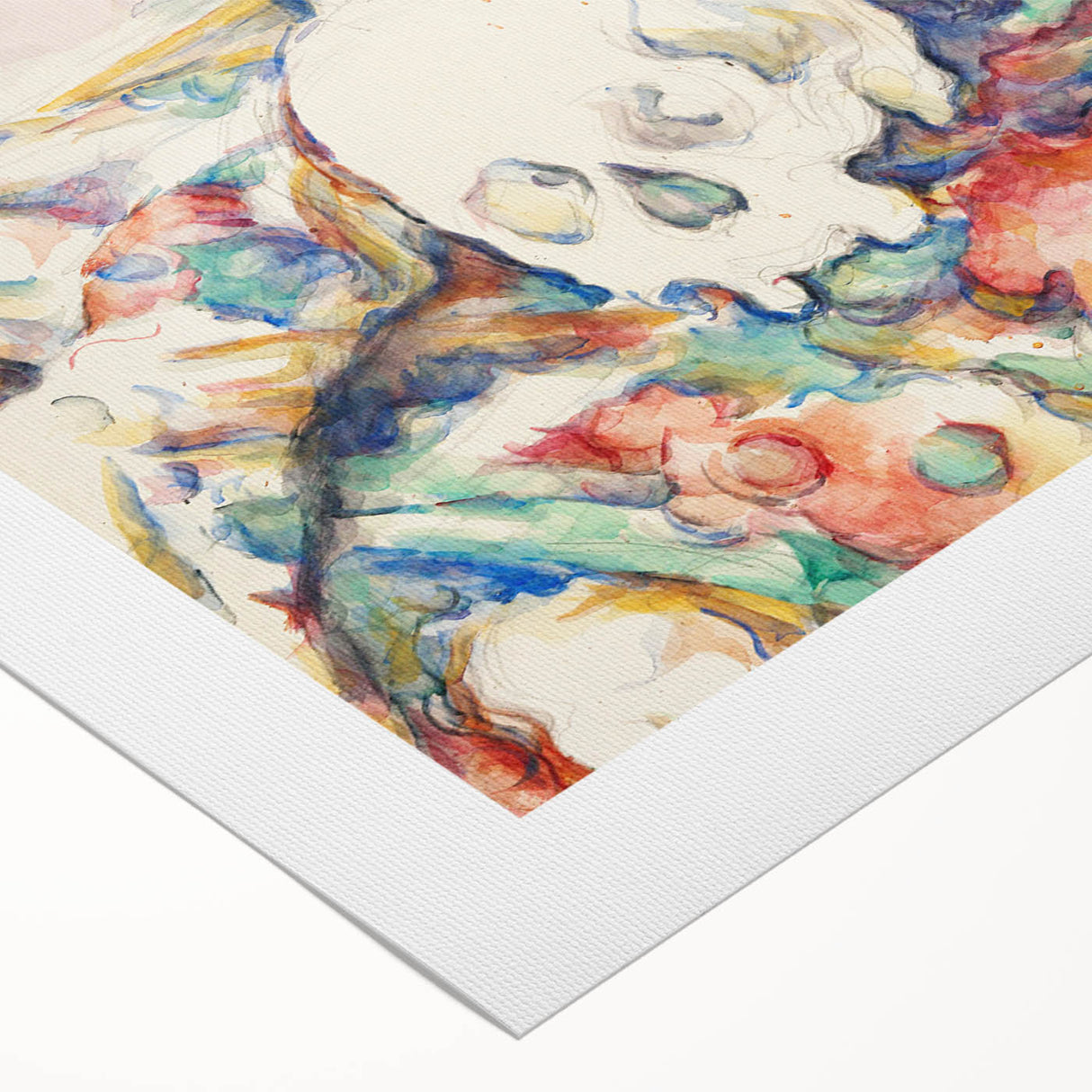 Post-Impressionist Art - The Three Skulls by Paul Cézanne Print