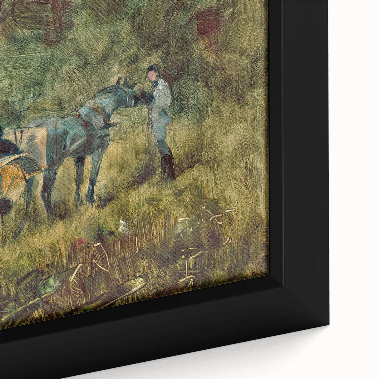 Impressionist Scene - The Trap by Henri de Toulouse-Lautrec Print