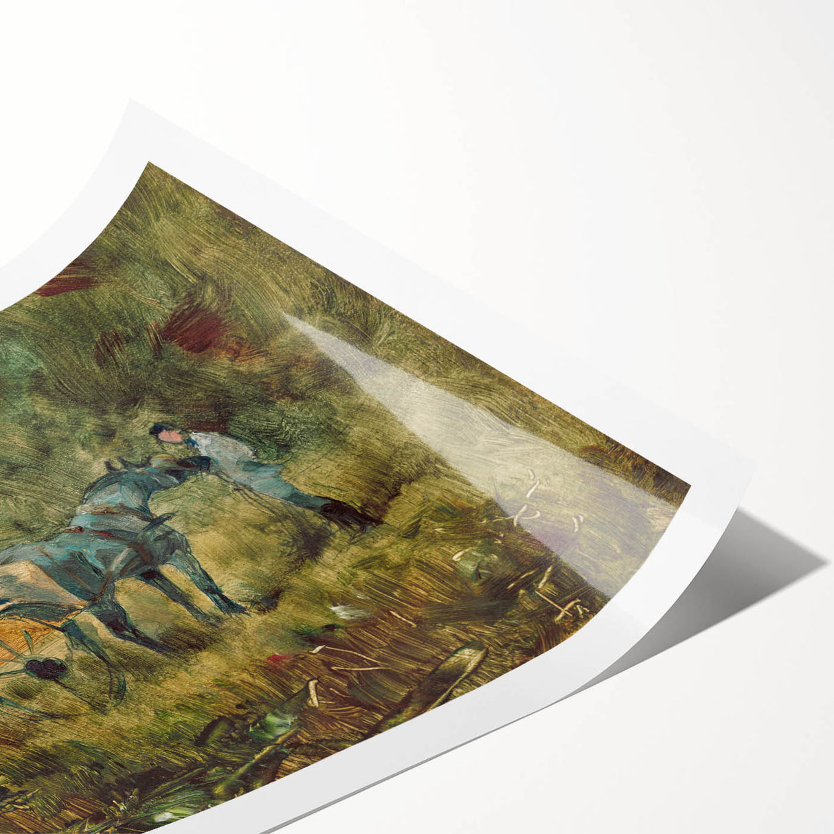 Impressionist Scene - The Trap by Henri de Toulouse-Lautrec Print