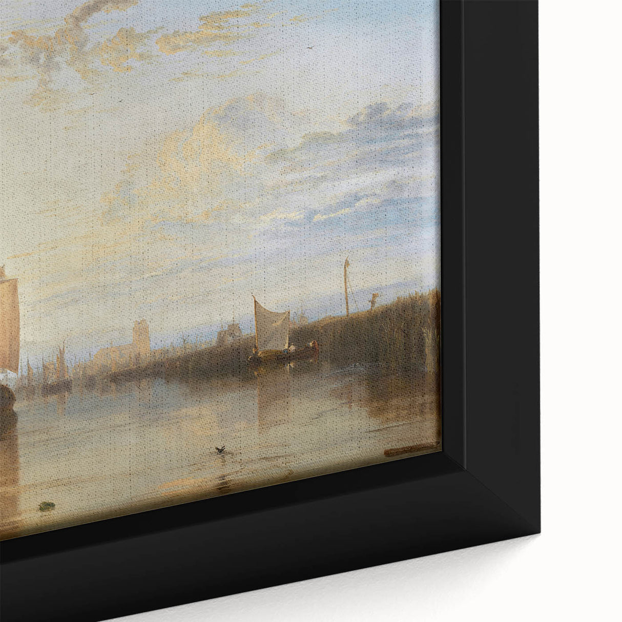 Romantic Art Prints: The Dort Packet-Boat - Historical Maritime Wall Art