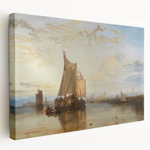 Romantic Art Prints: The Dort Packet-Boat - Historical Maritime Wall Art