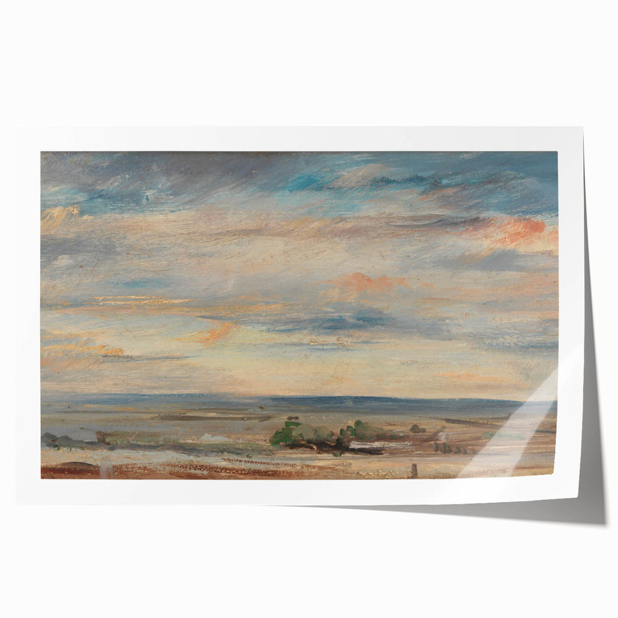 Romantic Art Prints: Cloud Study, Hampstead - Serene Landscape Wall Art