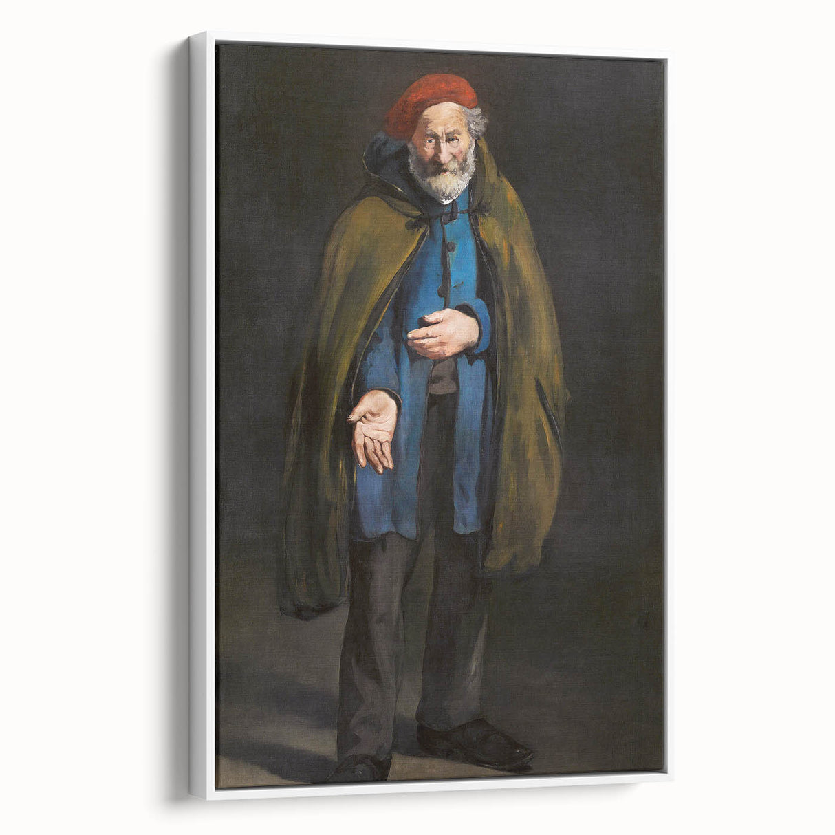 Modern Wall Art: The Beggar - Classic Portrait with Modern Appeal