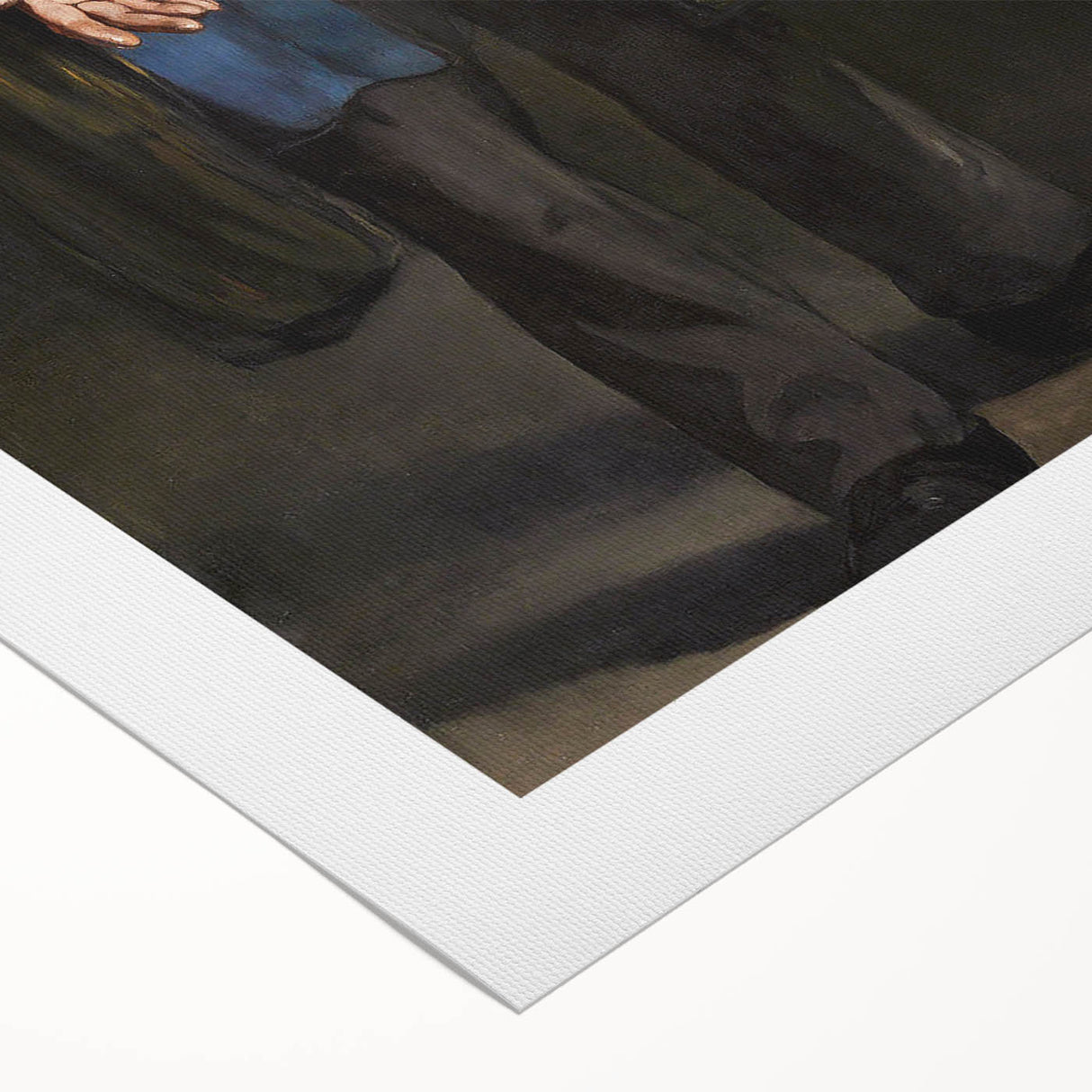 Modern Wall Art: The Beggar - Classic Portrait with Modern Appeal