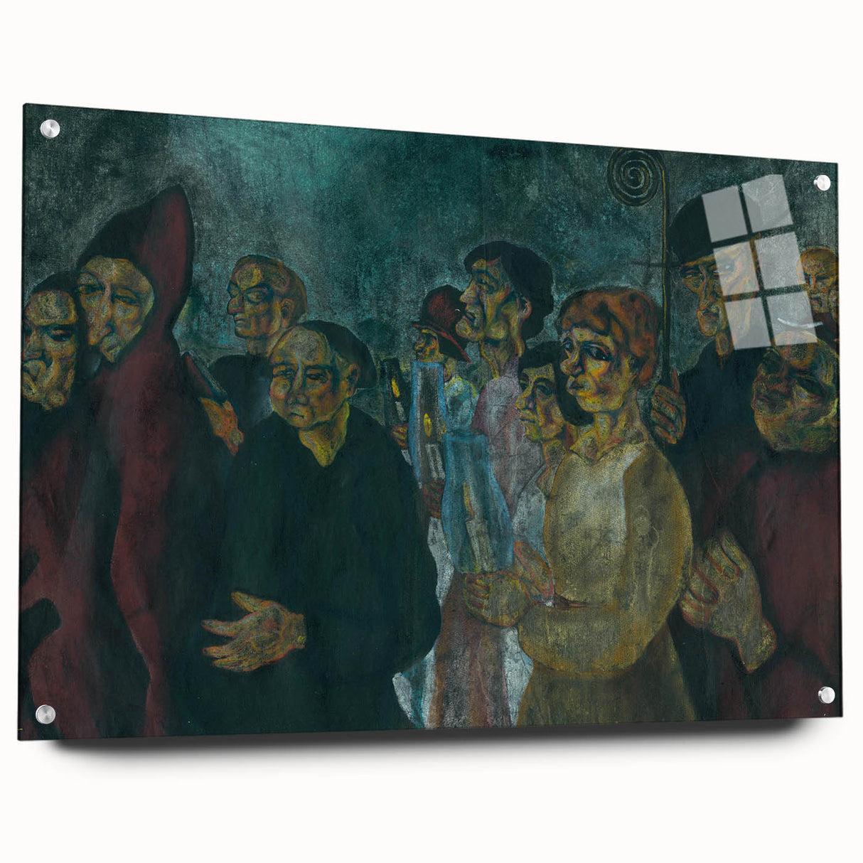 Modern Wall Art - Bold Geometric Shapes | Abstract Contemporary Art Print