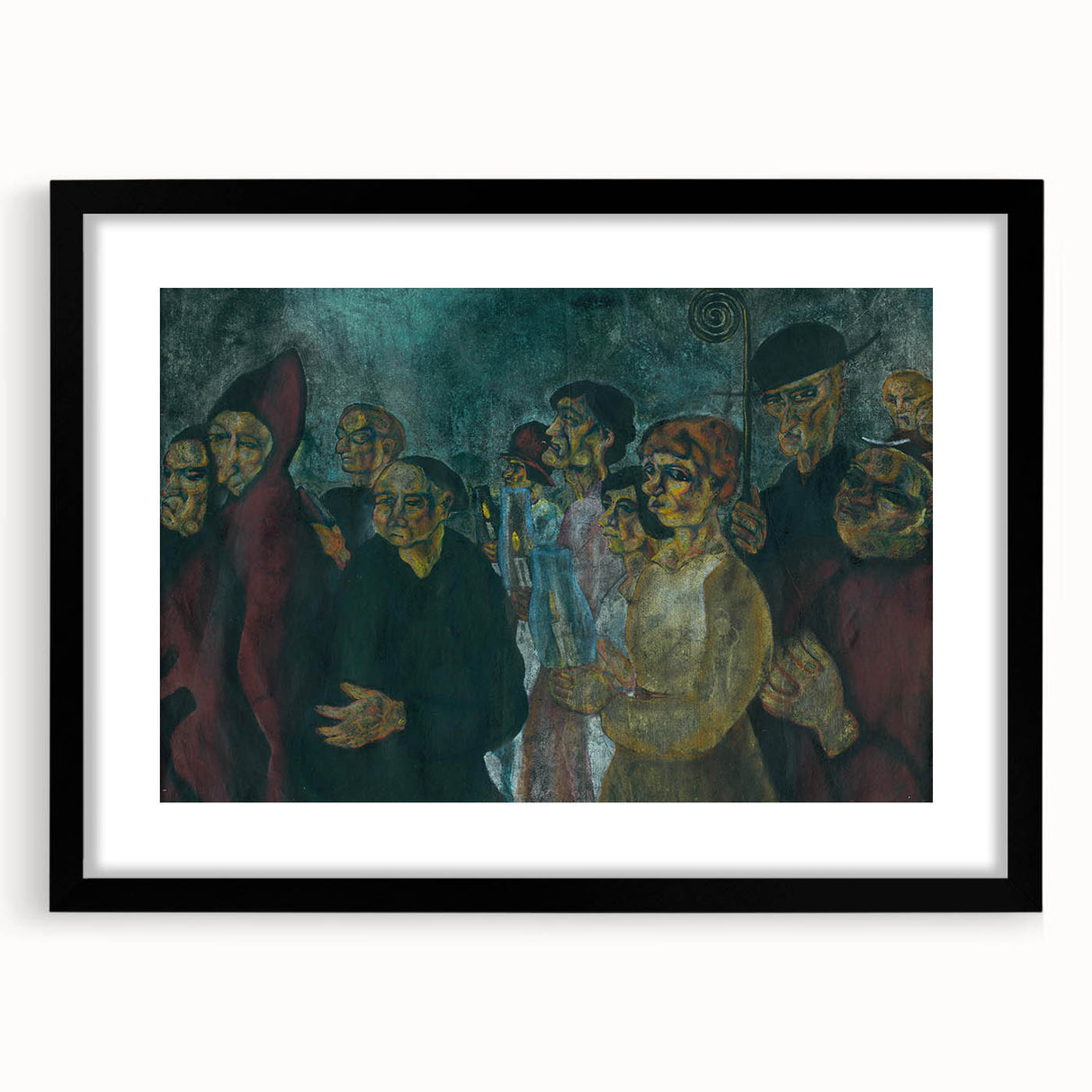 Modern Wall Art - Bold Geometric Shapes | Abstract Contemporary Art Print