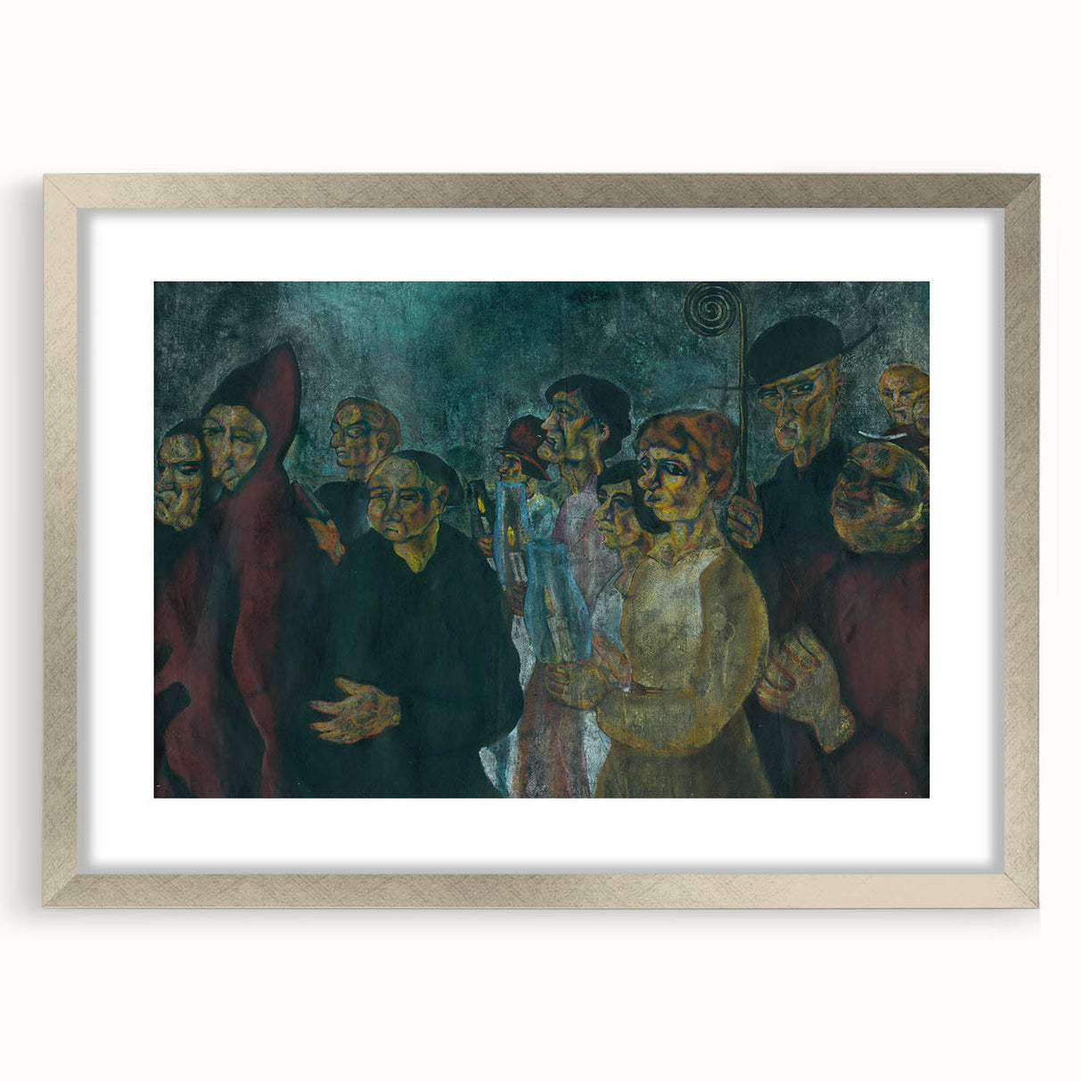 Modern Wall Art - Bold Geometric Shapes | Abstract Contemporary Art Print