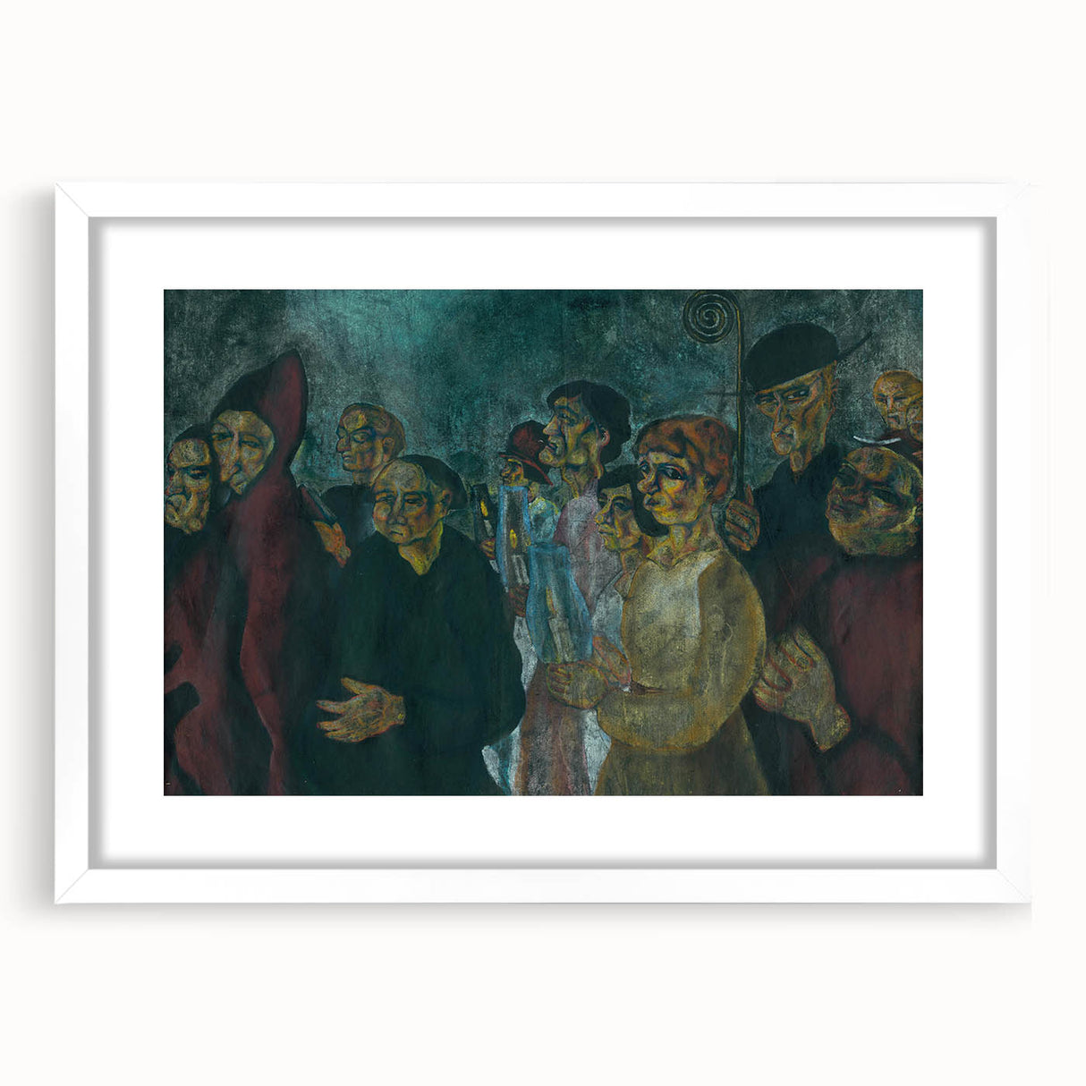 Modern Wall Art - Bold Geometric Shapes | Abstract Contemporary Art Print