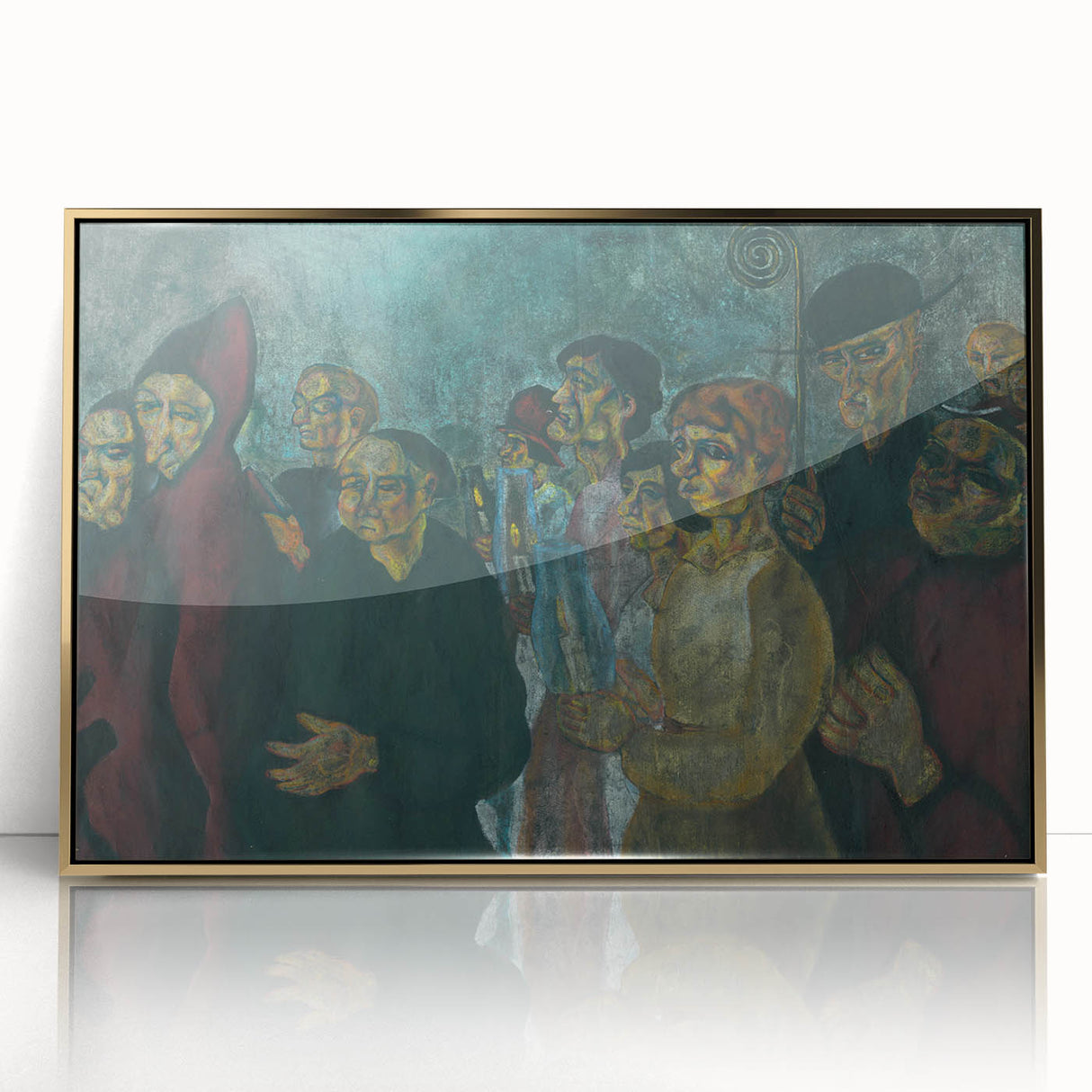 Modern Wall Art - Bold Geometric Shapes | Abstract Contemporary Art Print