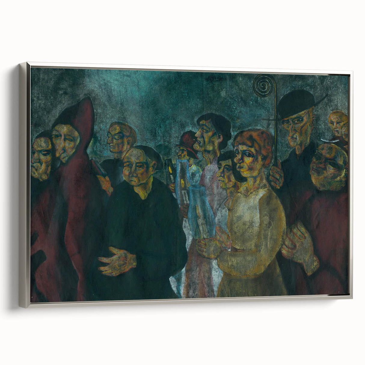 Modern Wall Art - Bold Geometric Shapes | Abstract Contemporary Art Print