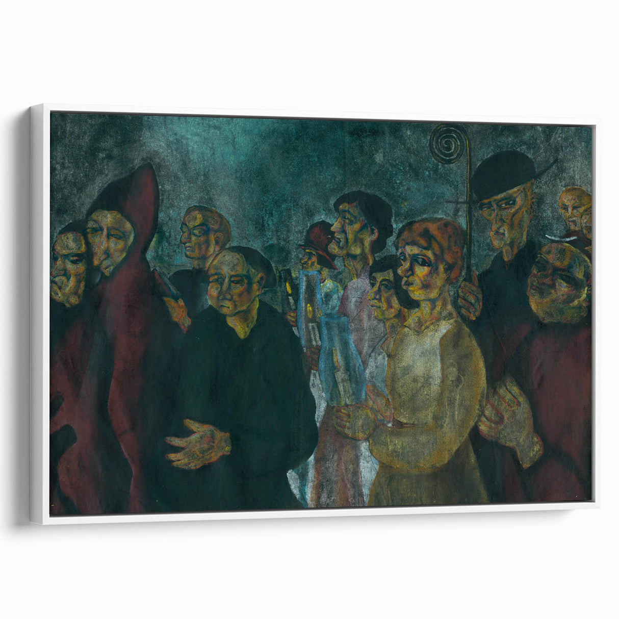 Modern Wall Art - Bold Geometric Shapes | Abstract Contemporary Art Print