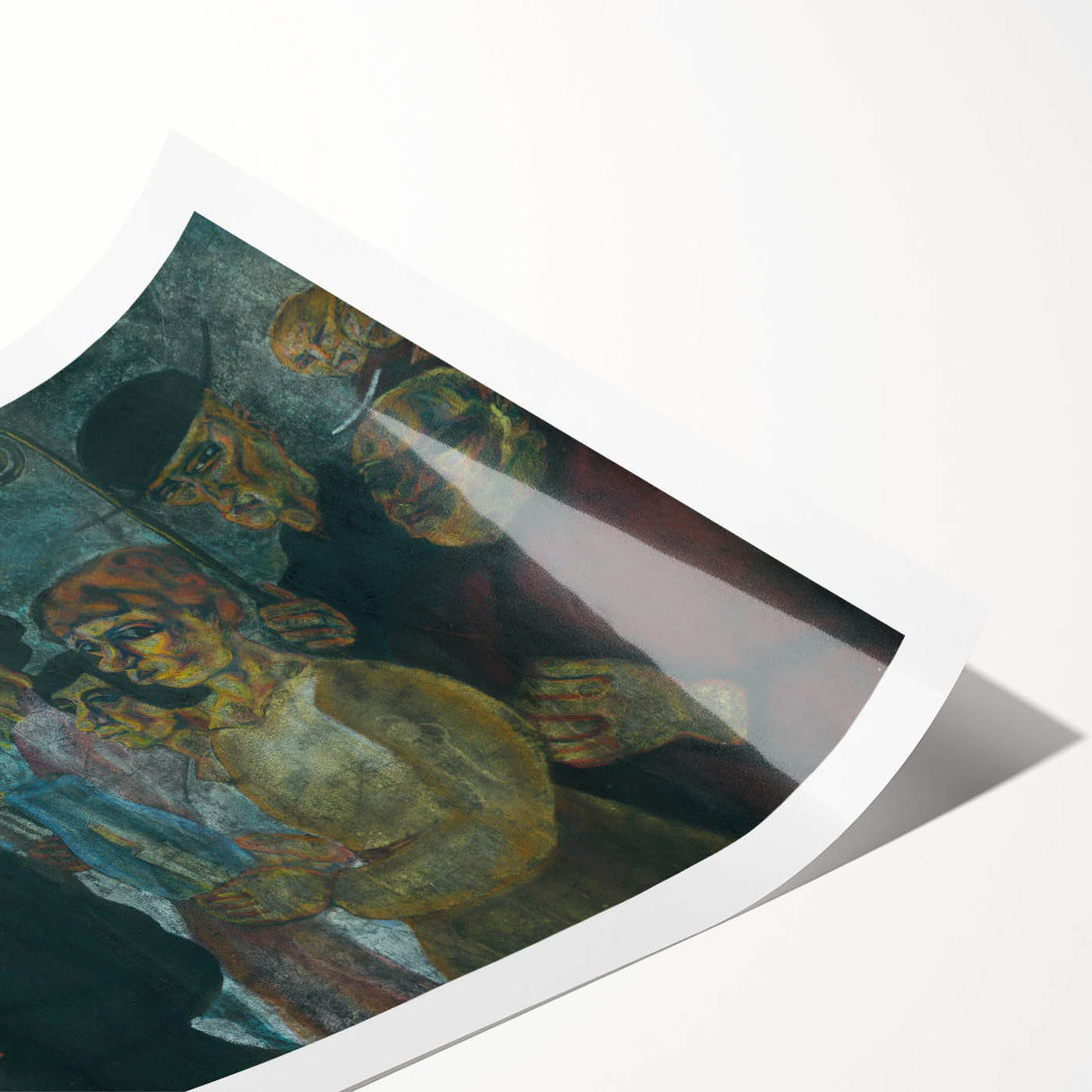 Modern Wall Art - Bold Geometric Shapes | Abstract Contemporary Art Print