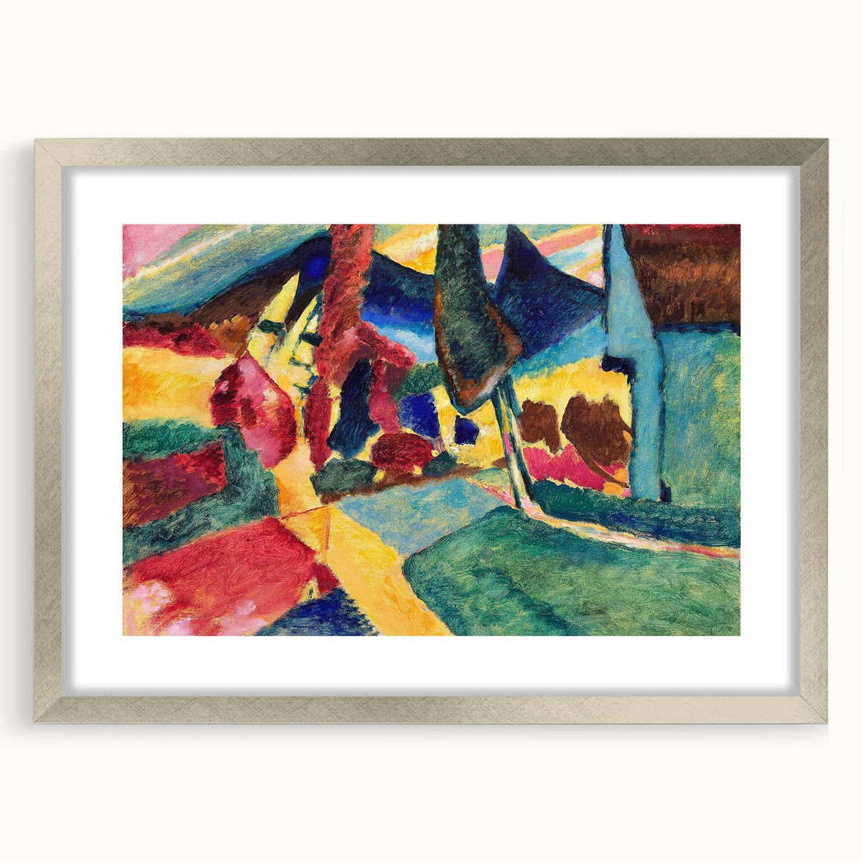 Modern Wall Art - Serene Abstract Landscape | Contemporary Art Print